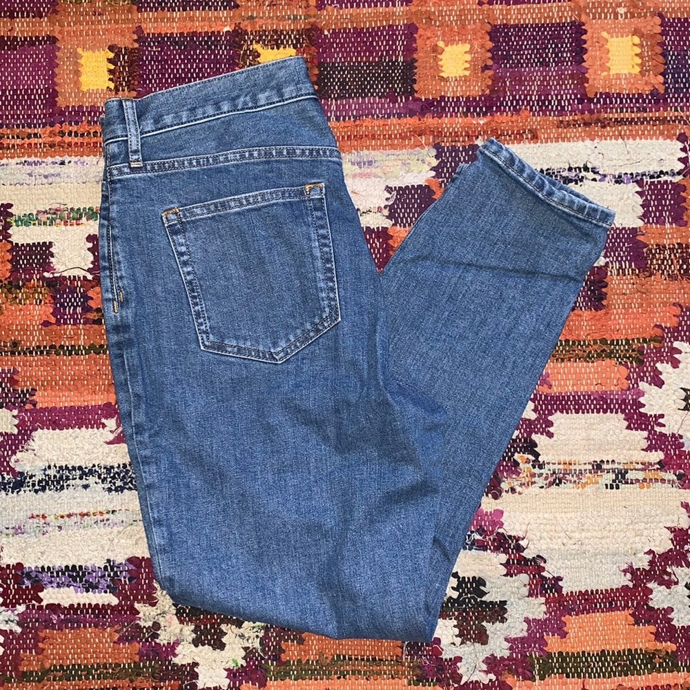 everlane high rise skinny jeans